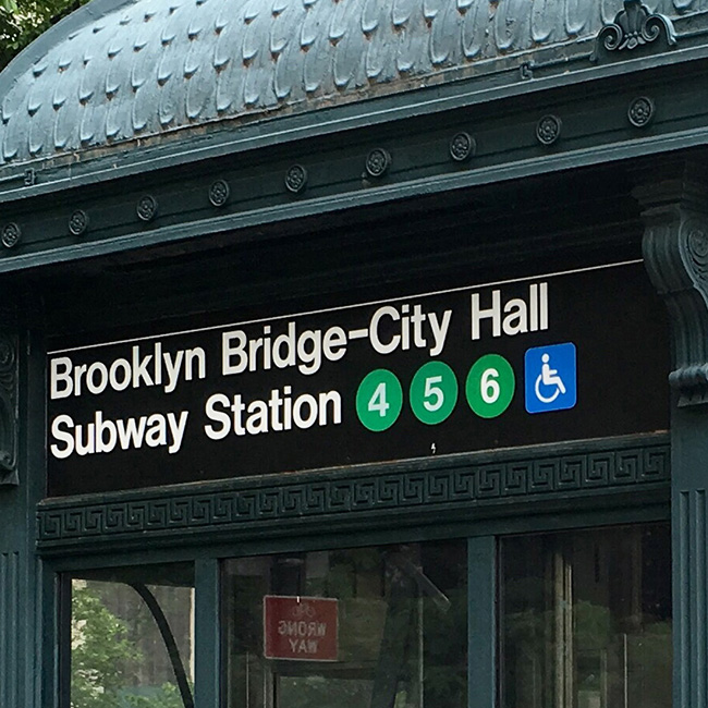 NYC Subway Sign